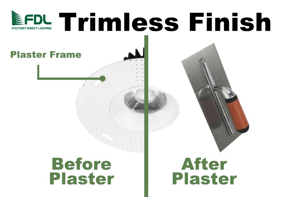trimless finish